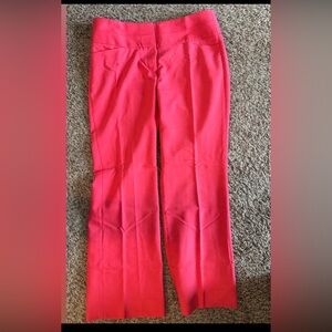 Express Editor Wide Waist Band w/Wide Leg Trouser 4R 1-Pink